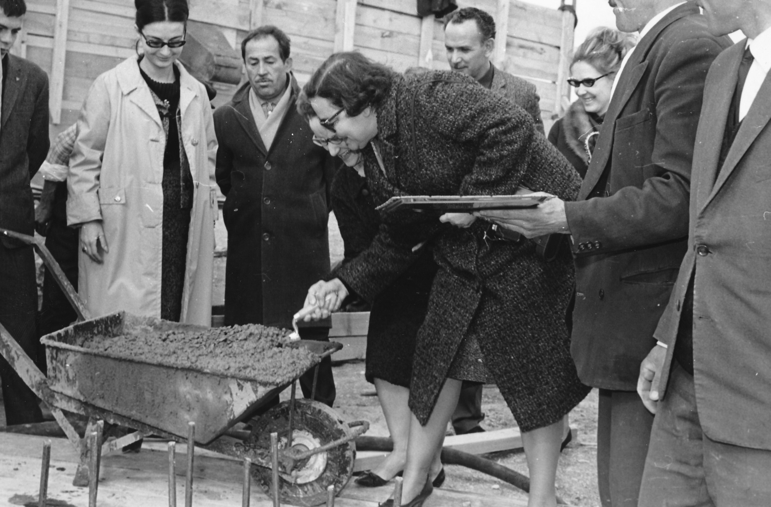 METU Library main building groundbreaking ceremony