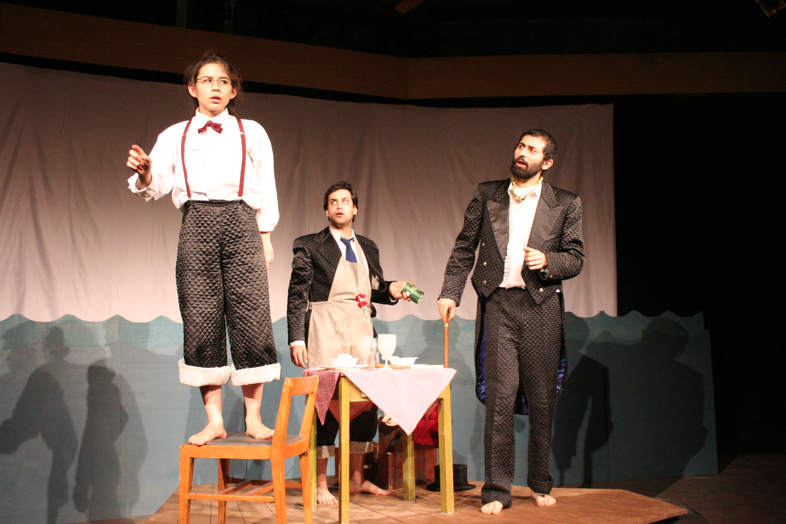 "On the Open Sea" play photos (METU Players, 2010)