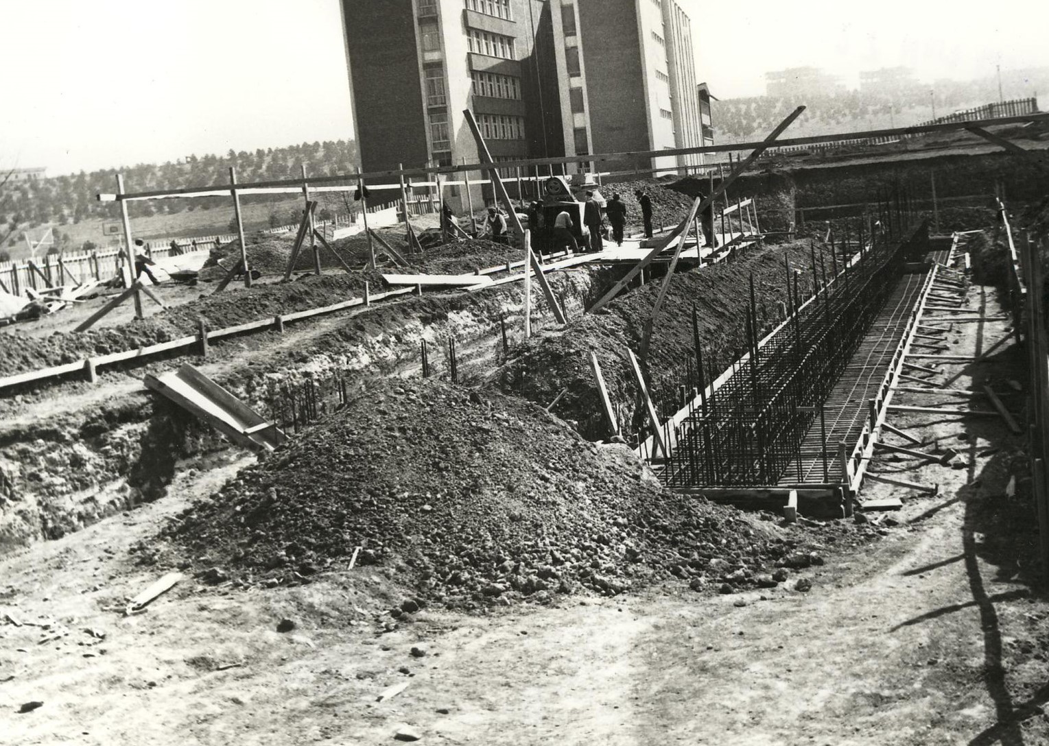 B Type 7. Dormitory Construction (1974)