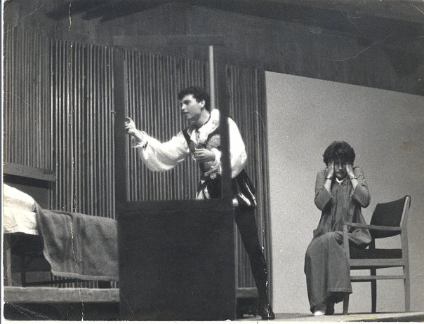 "Hamlet" play photos (METU Actors, 1983)