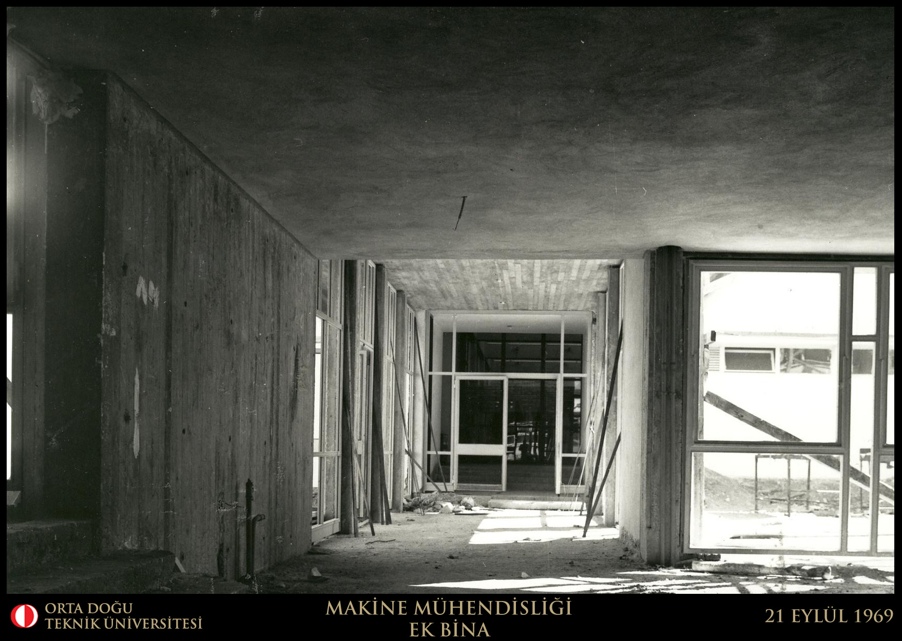 Mechanical Engineering additional building construction (1968-1969)