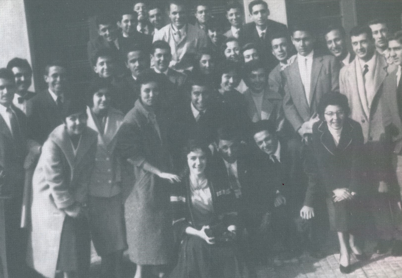 October 15, 1956, at the opening ceremony of the Middle East Institute of High Technology, the first students selected by examination to the Faculty of Architecture