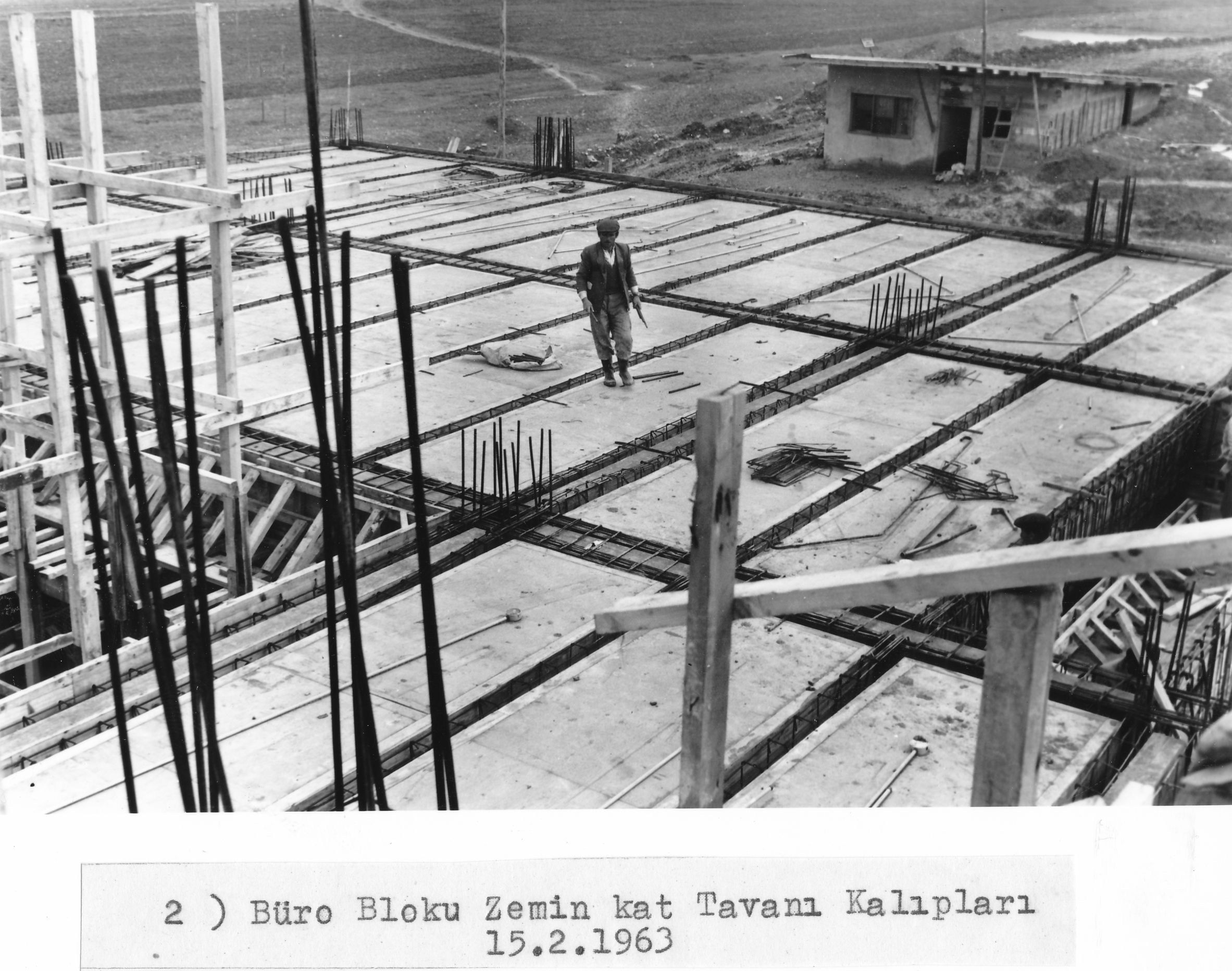 Construction of structural statics laboratory (1964)