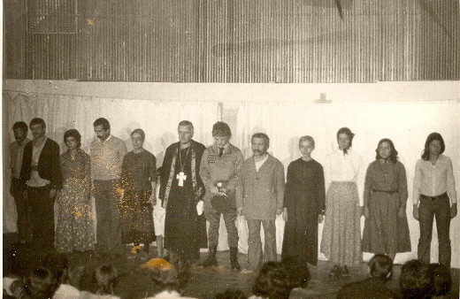 Photographs from the theater play "Mother Carrar's Rifles" (Berthold Brecth) (METU Players, 1976)