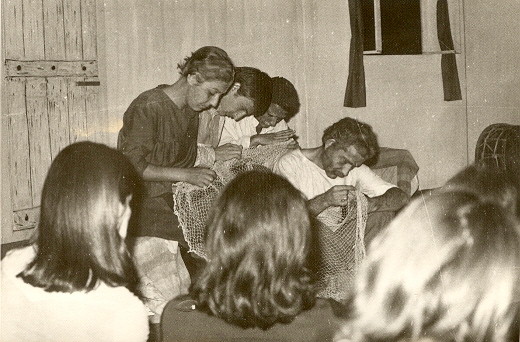 Photographs from the theater play "Mother Carrar's Rifles" (Berthold Brecth) (METU Players, 1976)