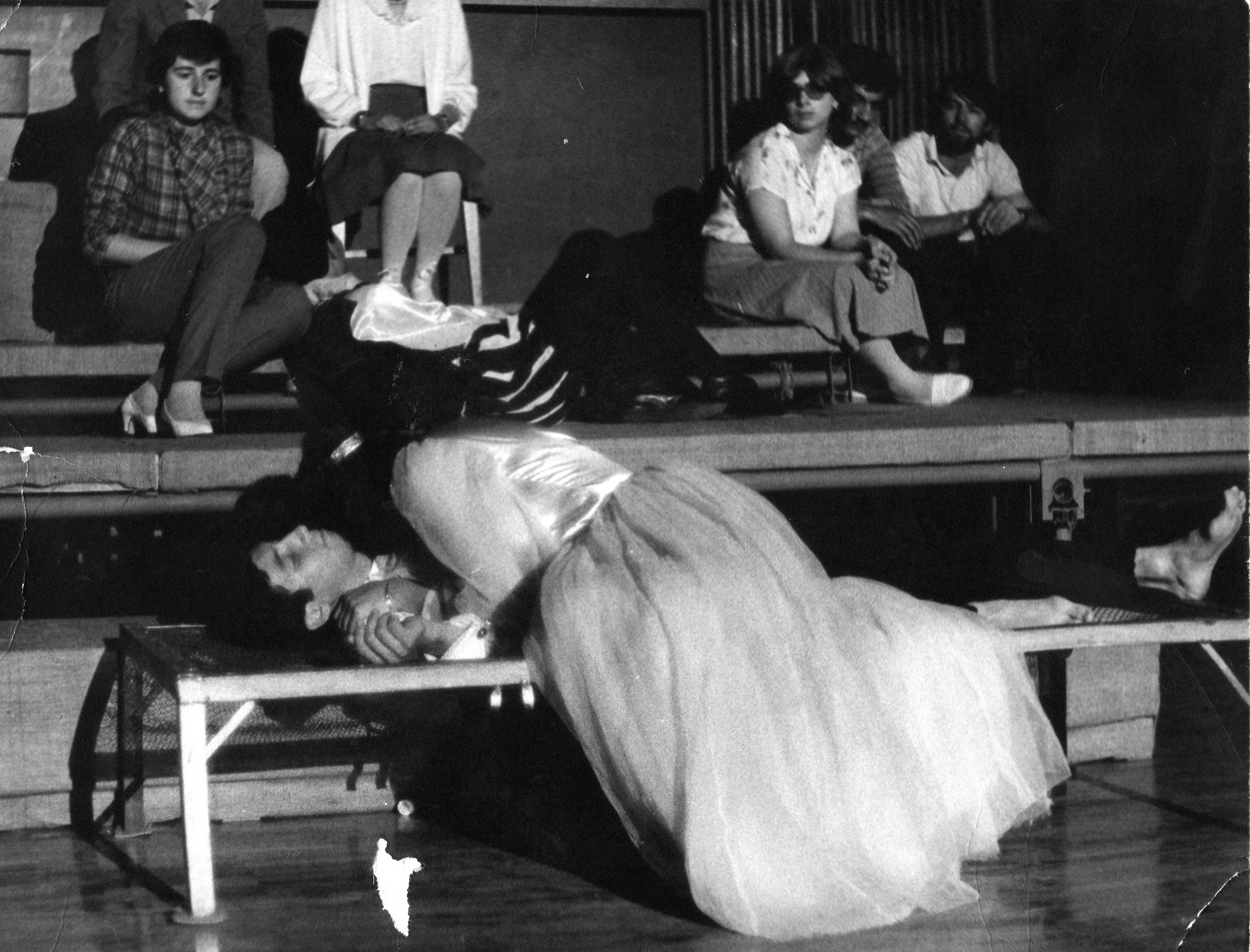 "Hamlet" play photos (METU Actors, 1983)