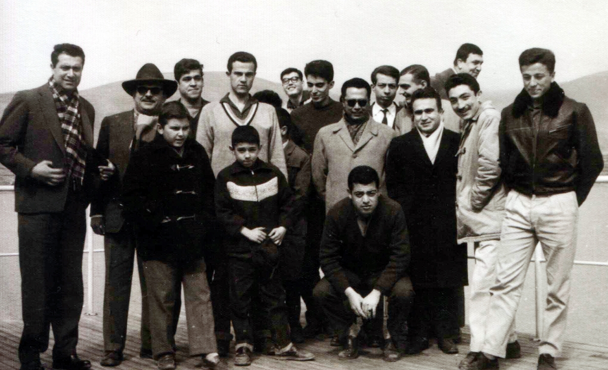 Mining Engineering students at the The Traditional Tree Planting Festival (1960)