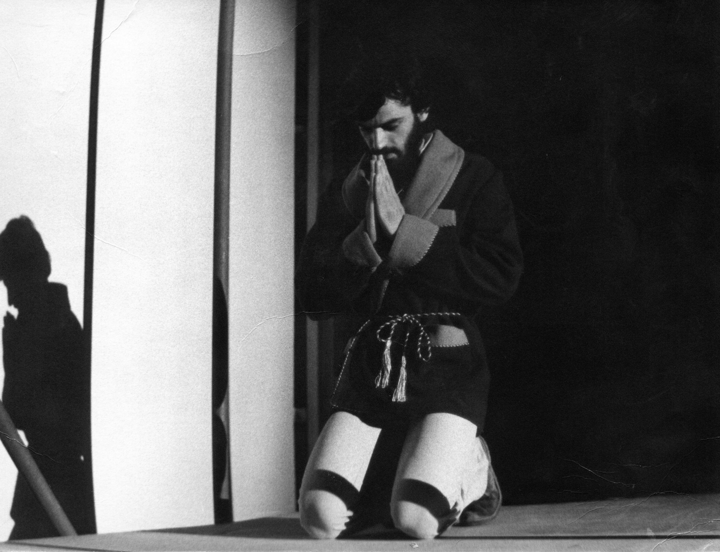 "Hamlet" play photos (METU Actors, 1983)