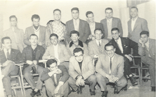 1957, first students in Mechanical Engineering