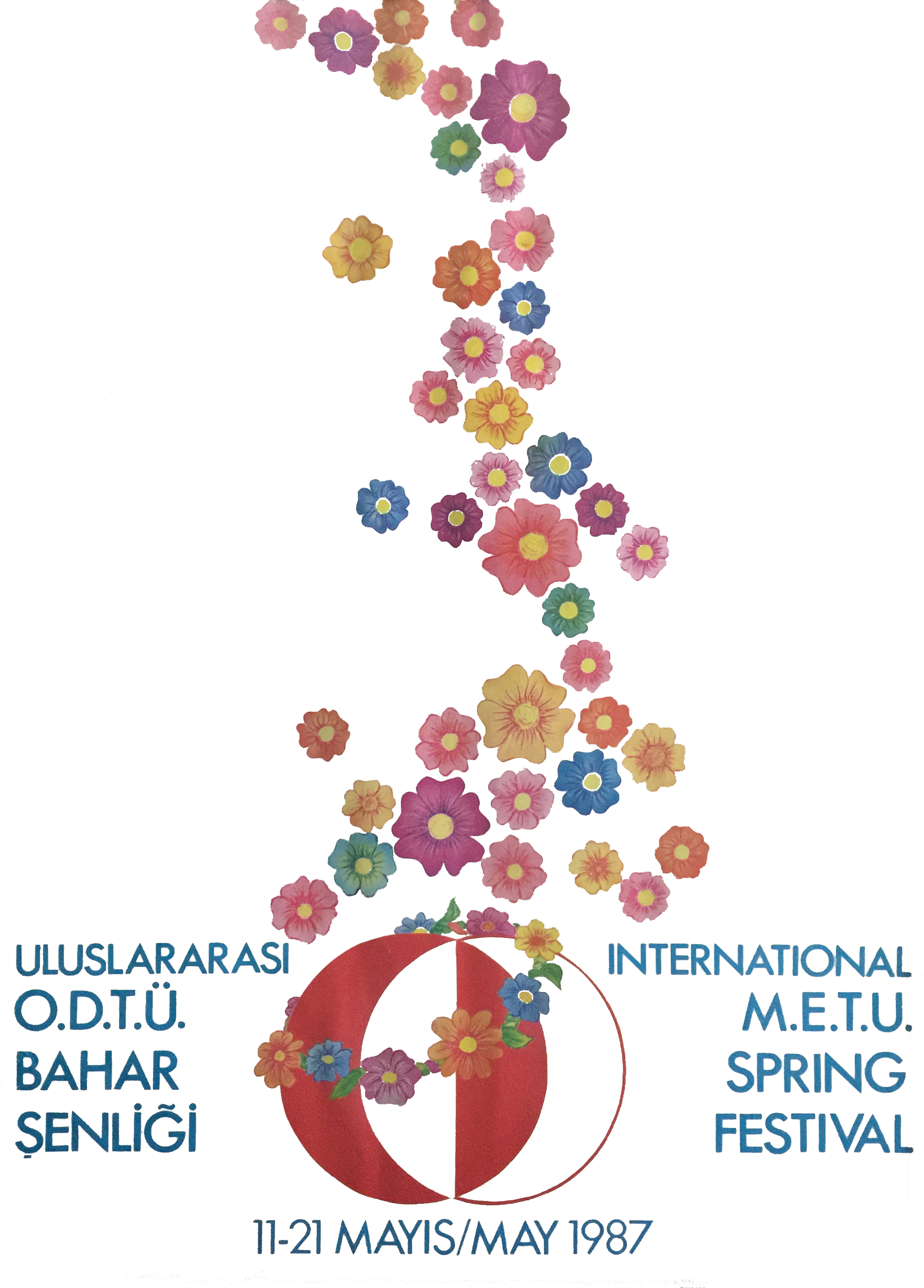 International Spring Festival Poster, Held for the First Time in 1987