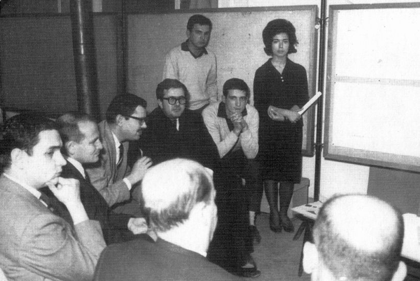 1963, Doruk Pamir (left) in the ARC 501 jury