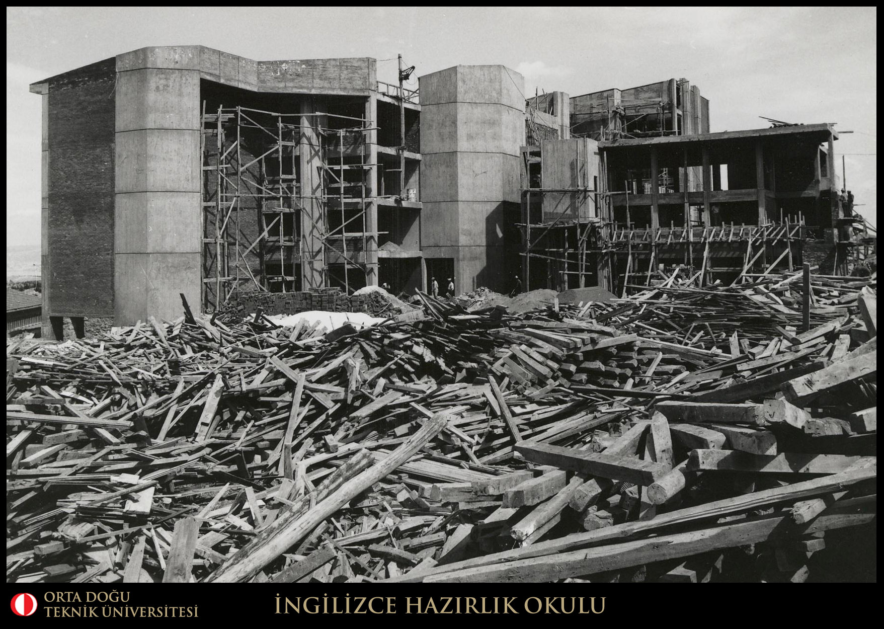 The construction of  School of Foreign Languages