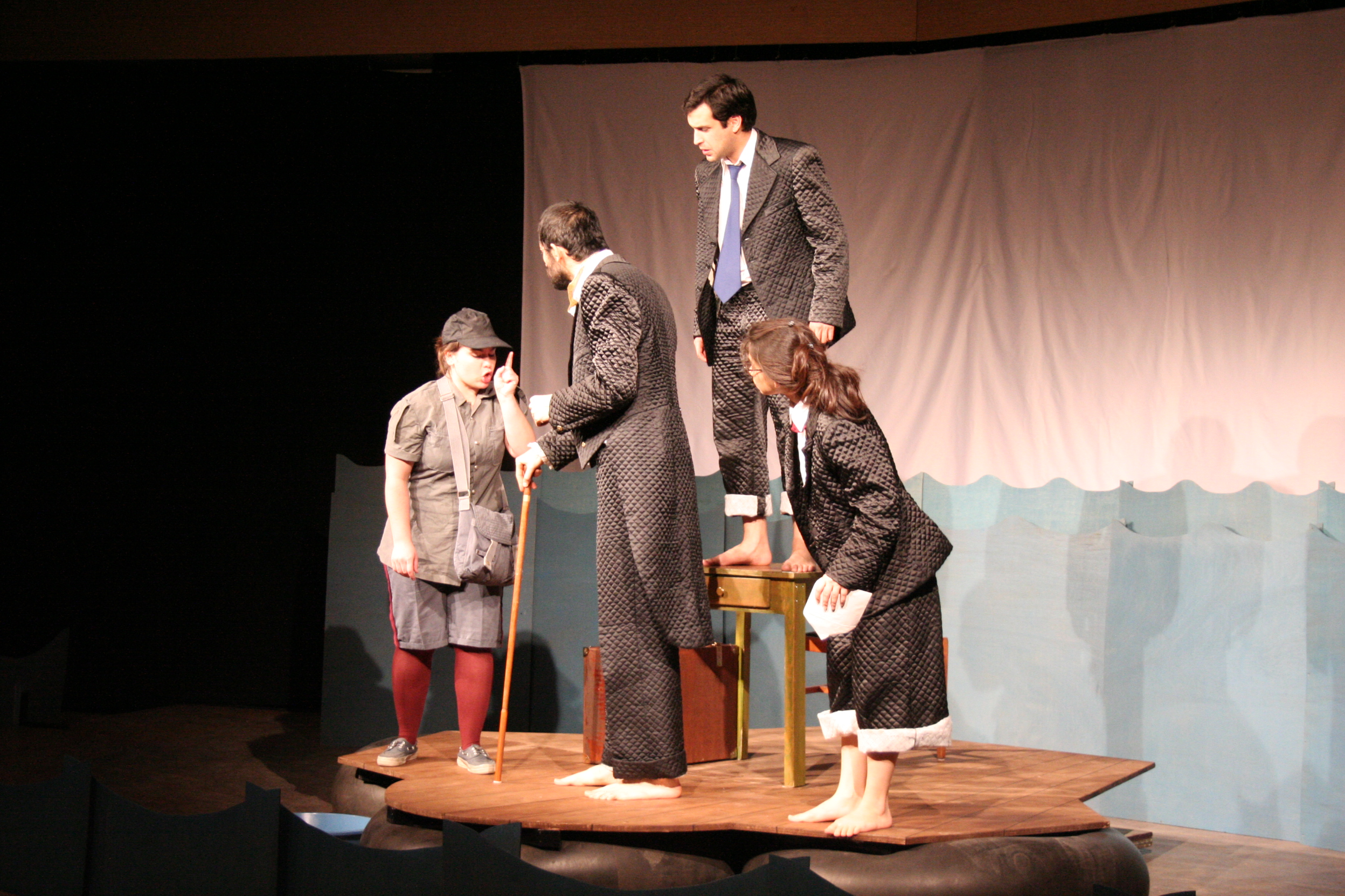 "On the Open Sea" play photos (METU Players, 2010)