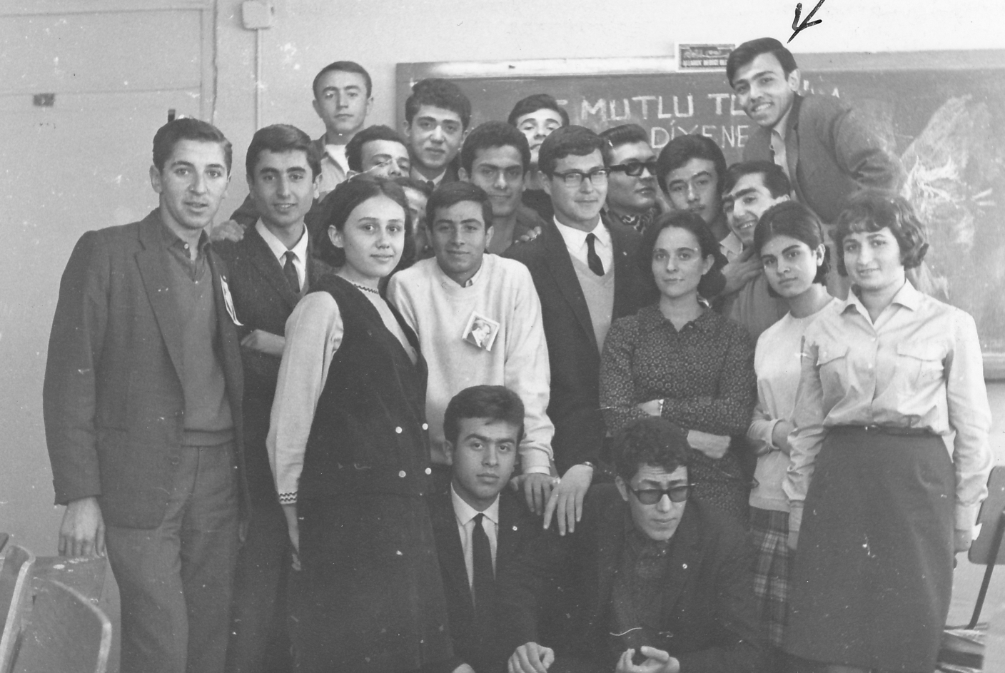 Year 1965, Statistics department students group photo