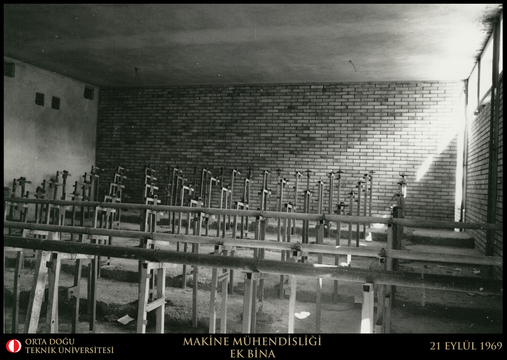 Mechanical Engineering additional building construction (1968-1969)