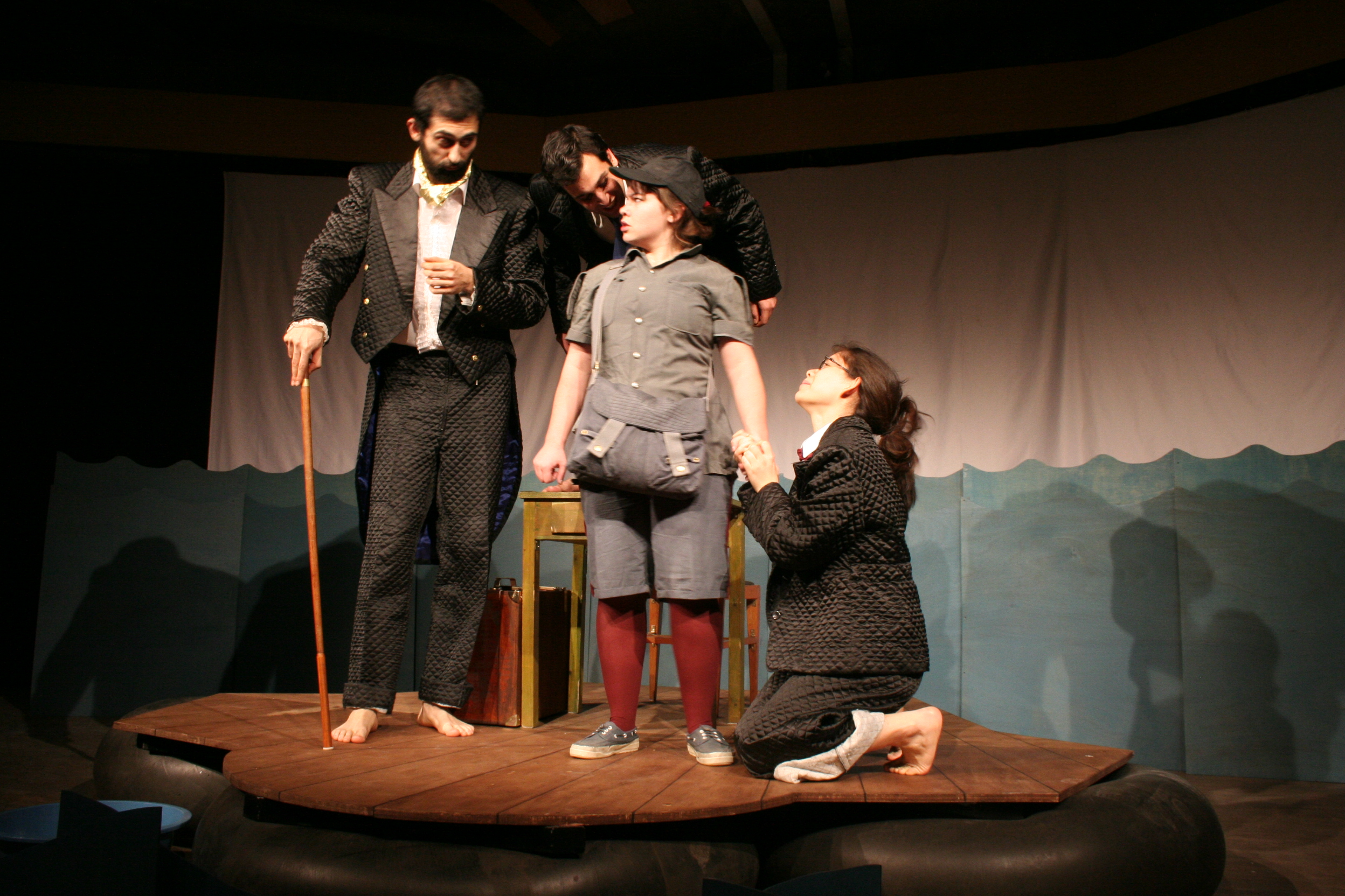 "On the Open Sea" play photos (METU Players, 2010)