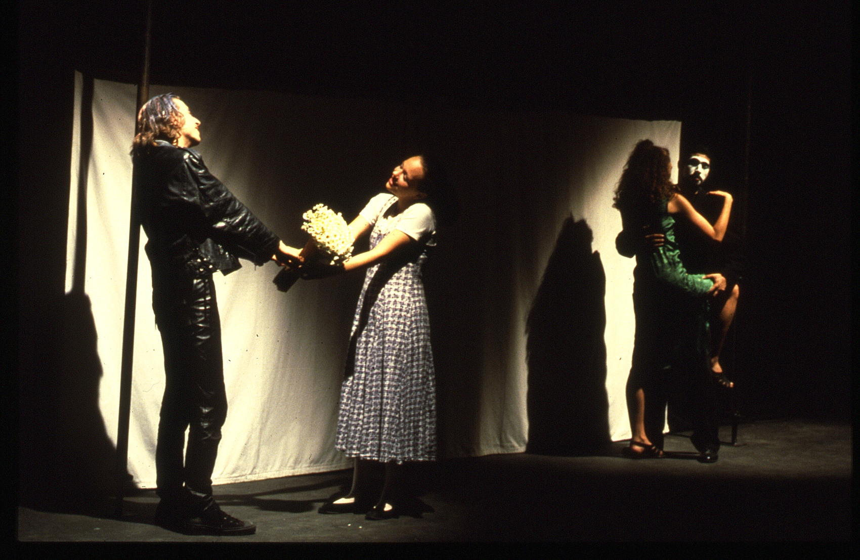 "Faust" play photos (METU Players, 1998)