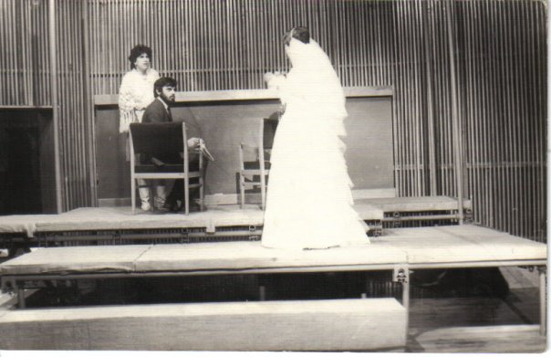 "Hamlet" play photos (METU Actors, 1983)