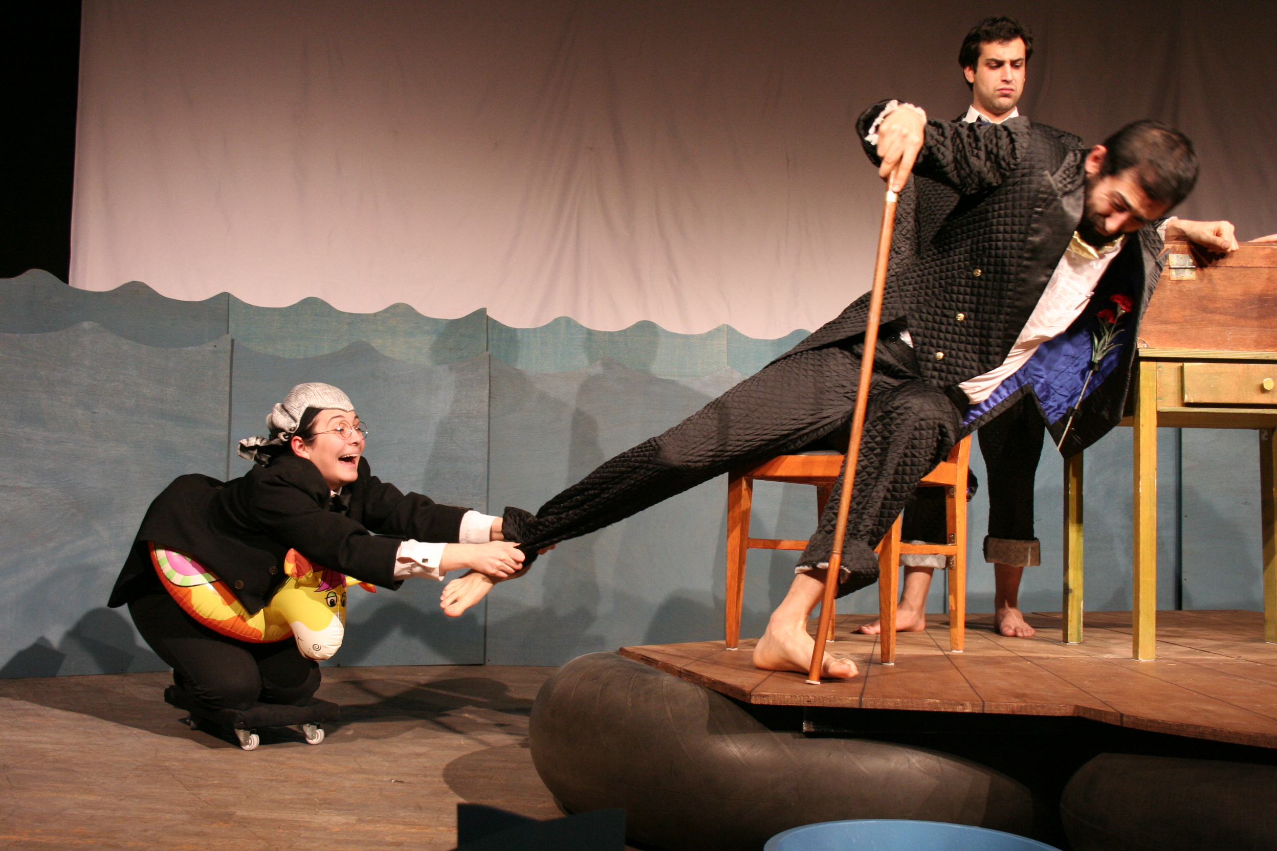 "On the Open Sea" play photos (METU Players, 2010)