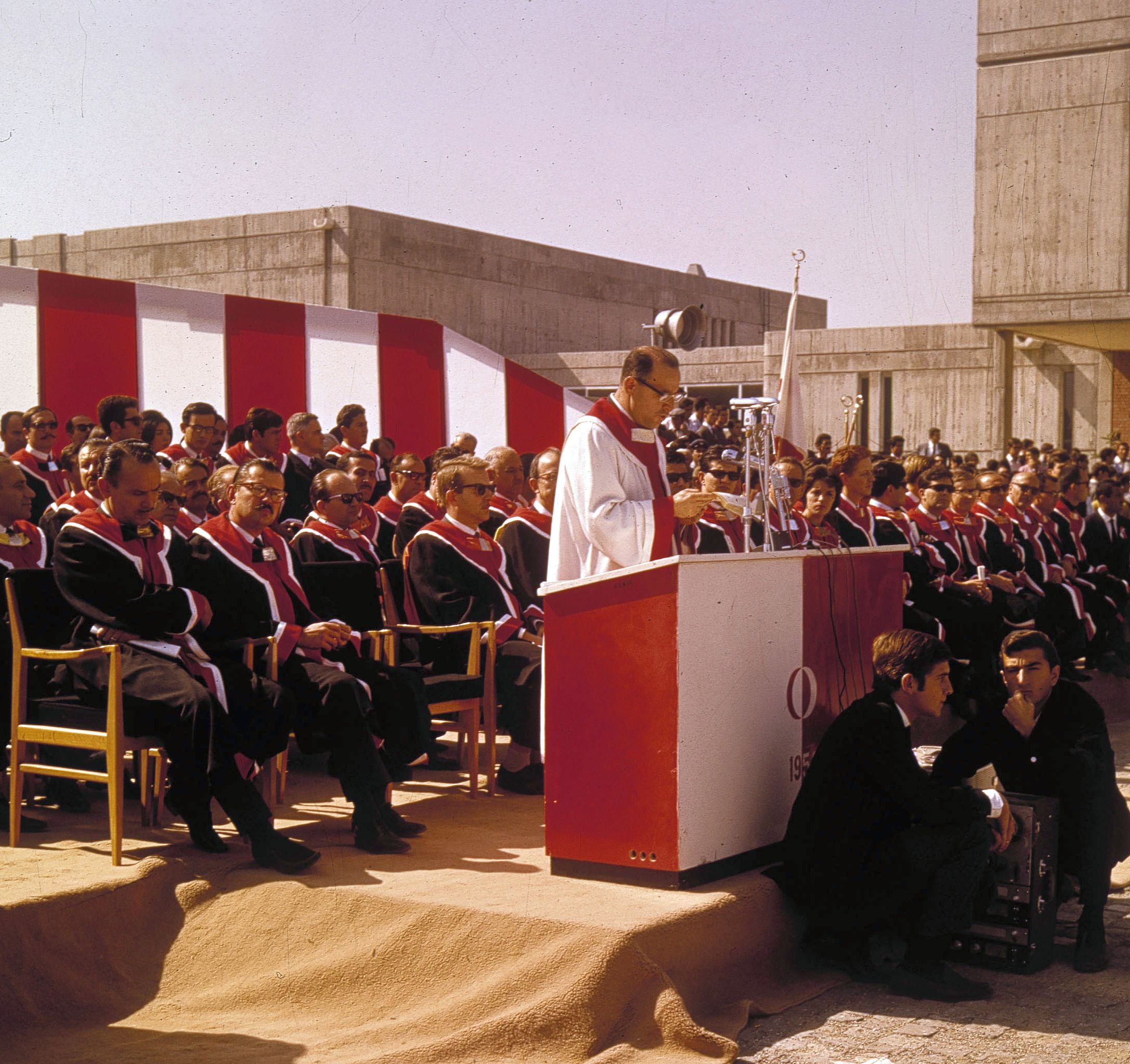 Scenes from METU Graduation Ceremony in 1967