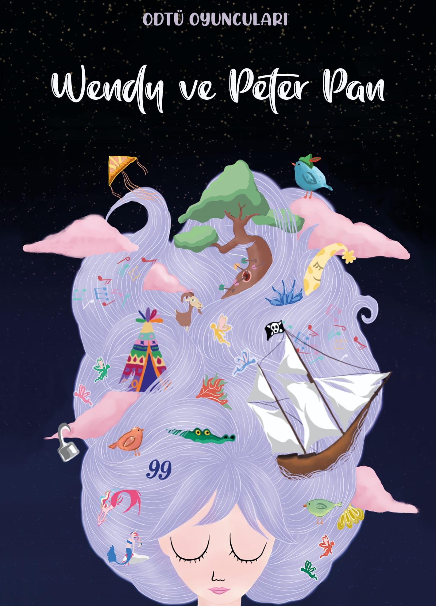 "Wendy and Peter Pan" game poster (2021)
