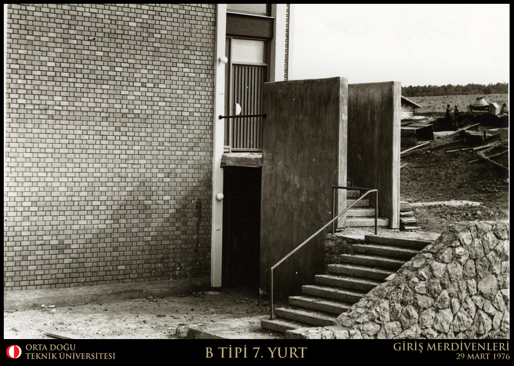 B Type 7. Dormitory Construction (1974)