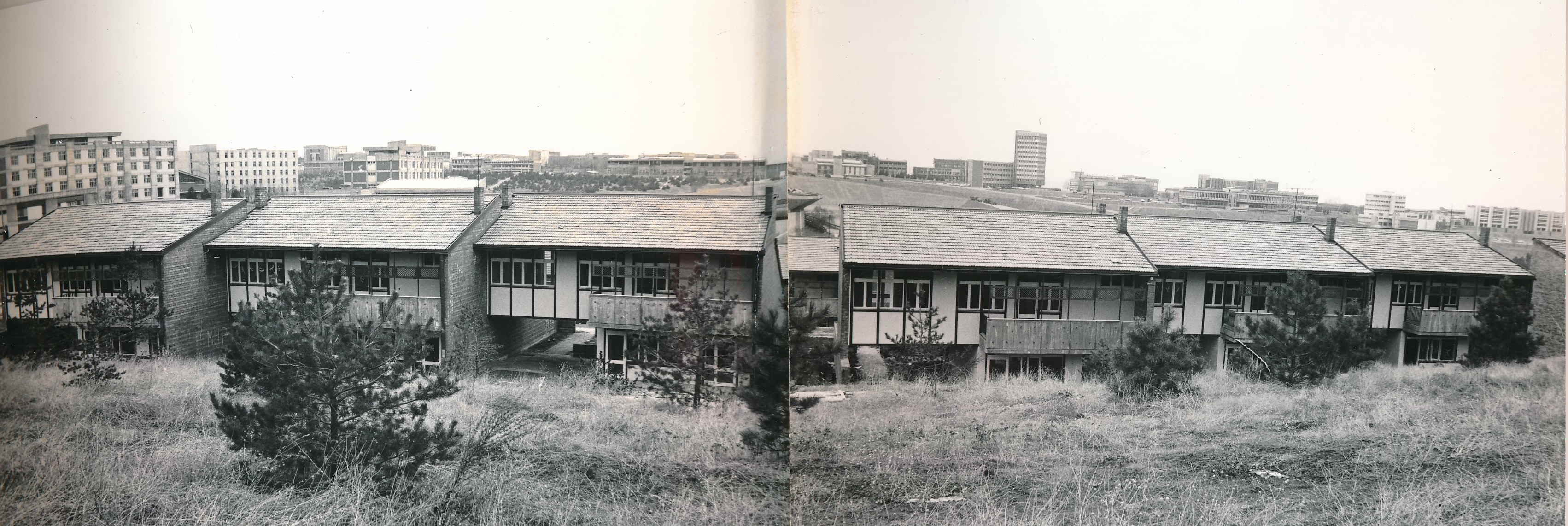 METU Residences Rear Facade (March 29, 1976)