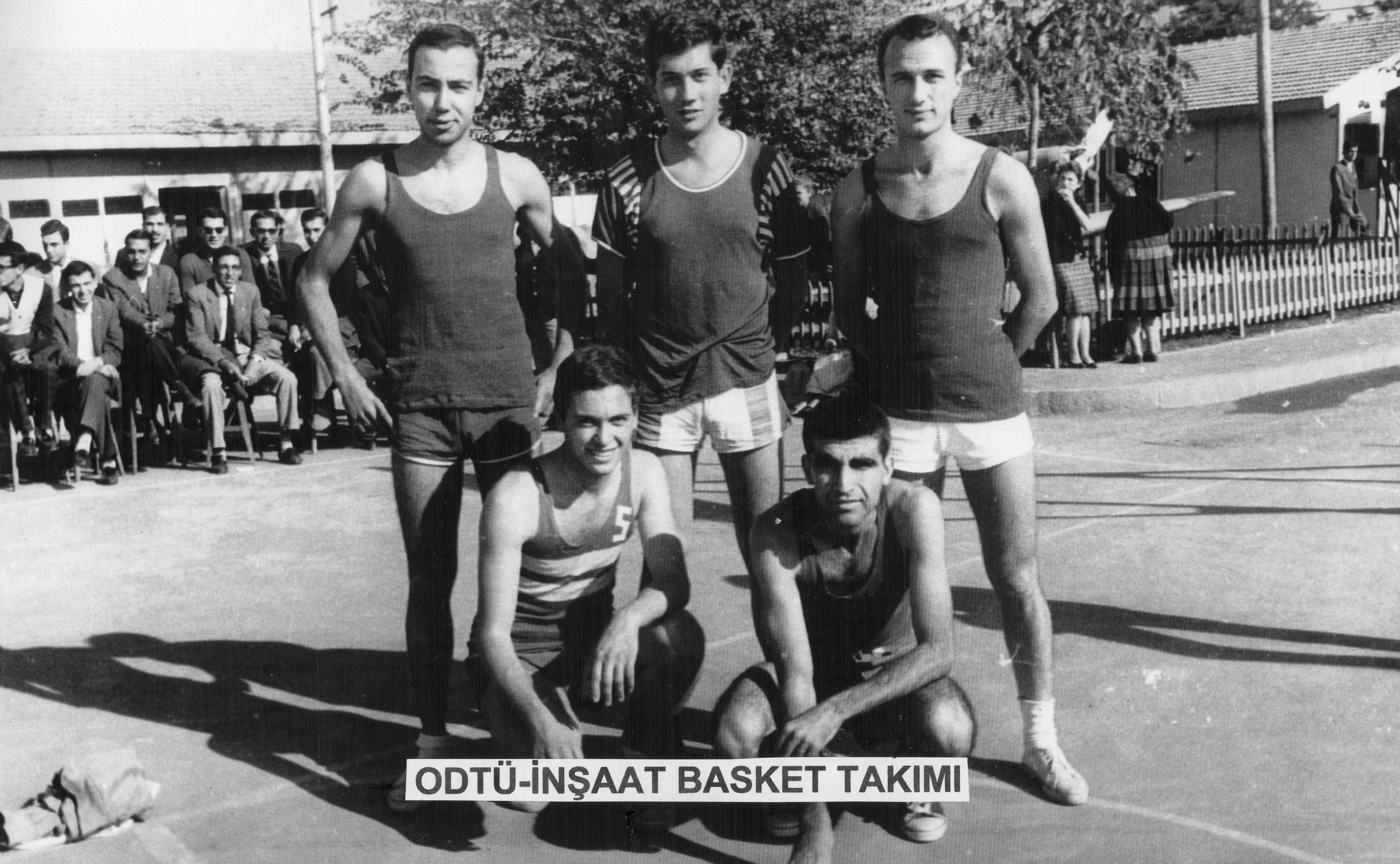 Civil Engineering students basketball team (1960s)