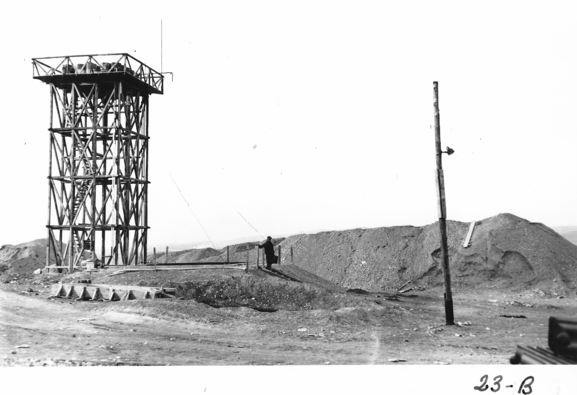 Construction of structural statics laboratory (1964)