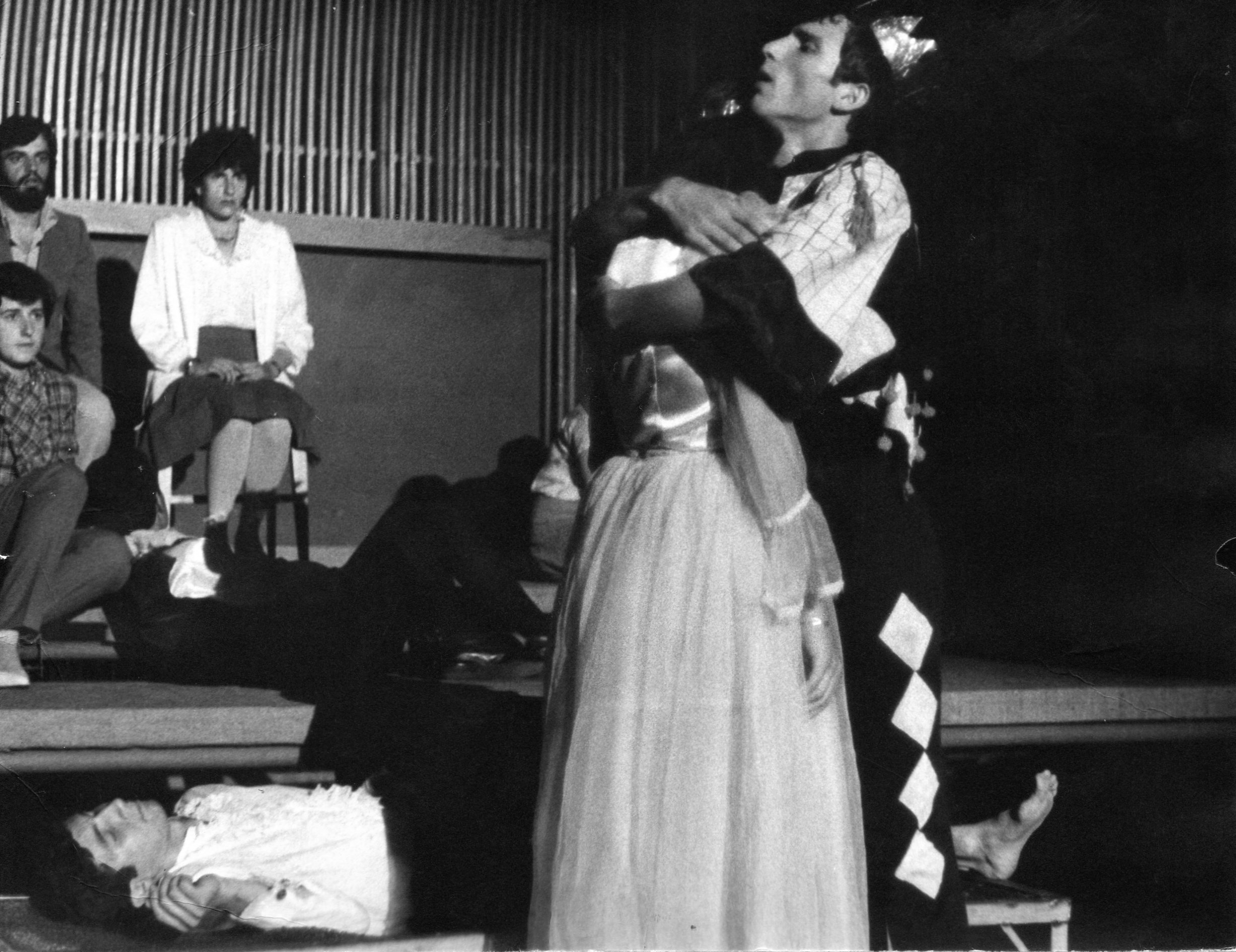 "Hamlet" play photos (METU Actors, 1983)