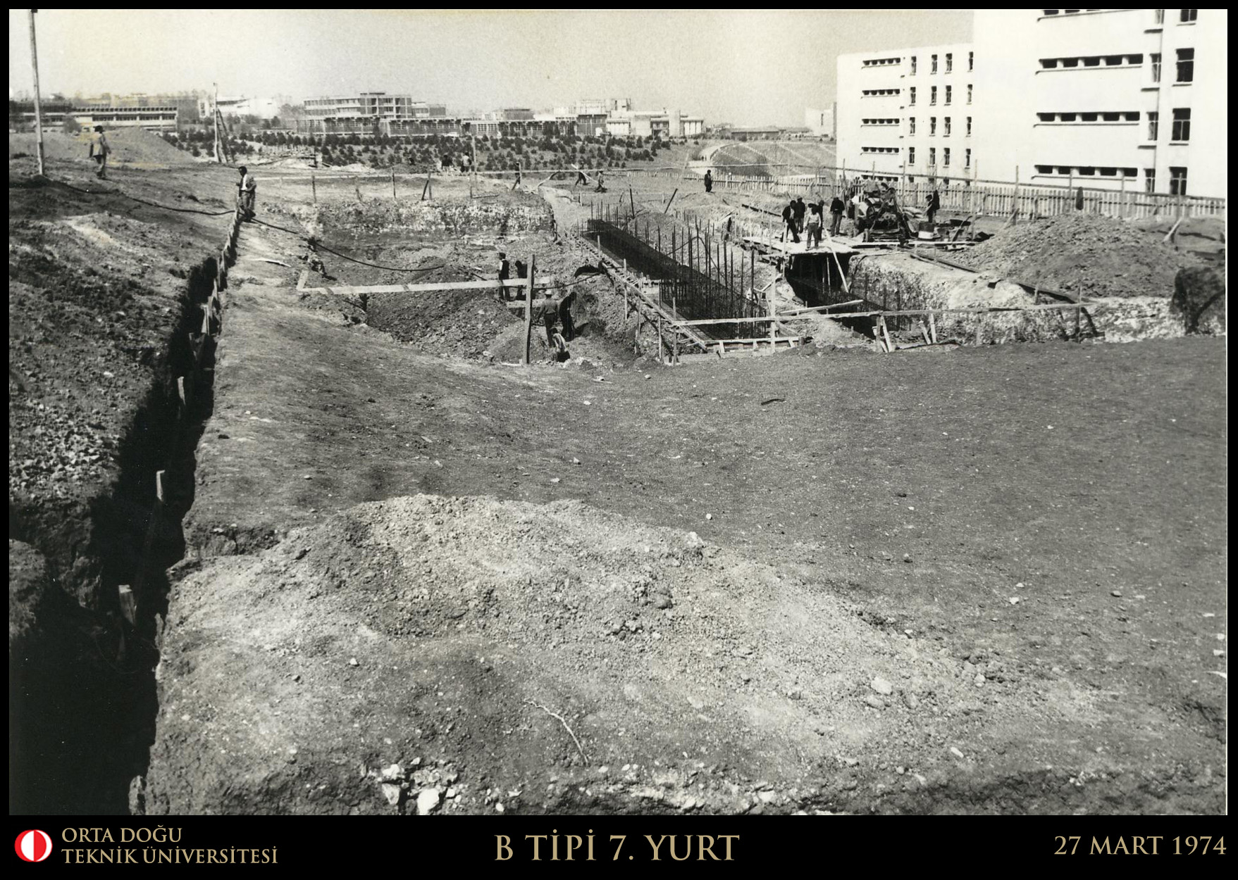 B Type 7. Dormitory Construction (1974)