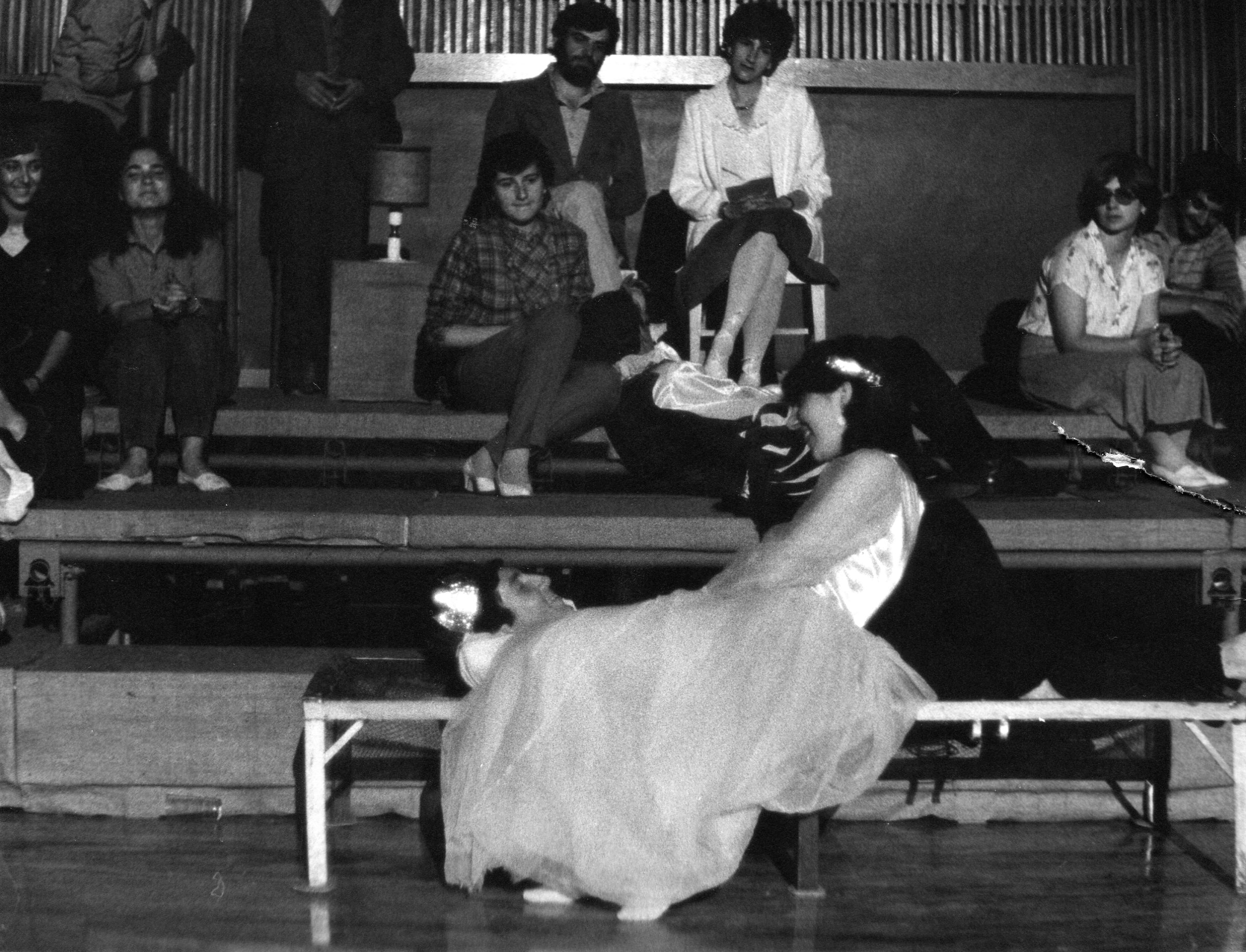 "Hamlet" play photos (METU Actors, 1983)